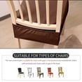 thumbnail image 4 of Lavish Cover Premium Anti-Slip & Scratch-Proof PU Dining Chair Covers, Washable Furiture Protectors for Home, Office(Dark Coffee, 4 Packs), 4 of 7