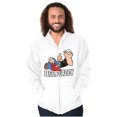 thumbnail image 5 of Popeye Cartoon Legendary Daddy Zip Hoodie Sweatshirt Men Brisco Brands M, 5 of 6