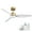 48Inch-Gold& White, variant on 48 Inch Smart Ceiling Fans with Lights and Remote Control,Dimmable LED Light,Outdoor Indoor Gold White Ceiling Fan,Quiet DC Motor,WIFI Alexa App Workable,for Modern Bedroom Living Room Patio