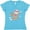 Aqua, variant on Inktastic Sock Monkey Gingerbread Women's V-Neck T-Shirt