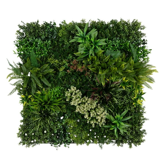 Nearly Natural 40in. x 40in. UV Resistant Amazon Rainforest Artificial Living Wall Panel (Indoor/Outdoor)