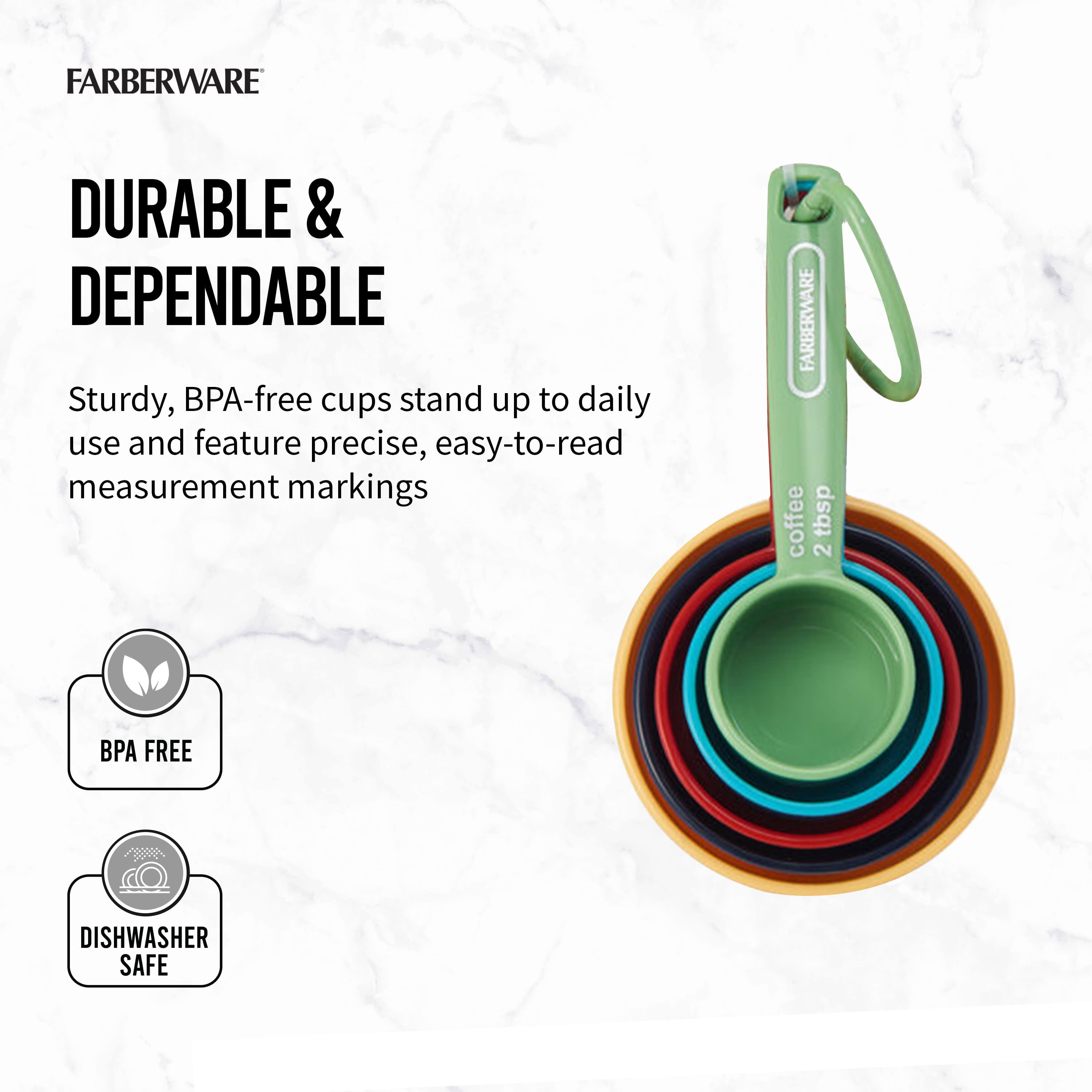 Farberware Multicolor 5-Piece Measuring Spoons Set