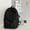 Black, variant on Kbndieu Large Capacity Backpack Simplicity Travel Backpack Trend Schoolbag Work Gym Casual Daypack Black