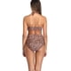 thumbnail image 4 of Trajes de baño de cintura alta, traje de baño de 2 piezas para mujer, trajes de baño para mujer, conjuntos de bikini con cordón halter, elegantes y modernos, 4 of 6