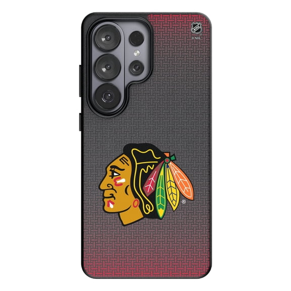 Keyscaper Chicago Blackhawks Linen Galaxy Magnetic Bump Case