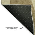 thumbnail image 5 of Addison Rugs Mayfield Premium Machine Washable Transitional Swirls Brown Rectangle Rug, 8' x 10', 5 of 7