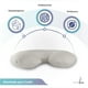 thumbnail image 3 of Almohada PARA CUELLO Memory Foam Blanca, 3 of 6