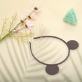 thumbnail image 6 of Unique Bargains 1 Pc Cute Frosted Bears Headbands for Women Dark Brown, 6 of 6
