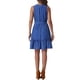 thumbnail image 3 of Vestido midi bohemio sin mangas con escote en V y tirantes ajustables de INSPIRE CHIC, 3 of 6
