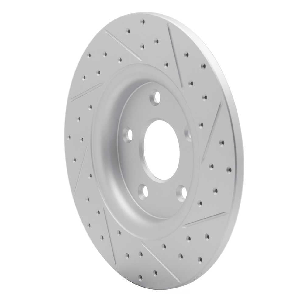 Dynamic Friction Company 830-40113L DFC Geoperformance Rotor - Drilled and Slotted