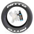 thumbnail image 1 of Tire Stickers Tire Sticker 9766020692 NITTO; Raised Rubber Letters; 1.25 Inch Letter Height; White; 8 Sets Of Rubber Letters To Complete 4 Tires, 1 of 4