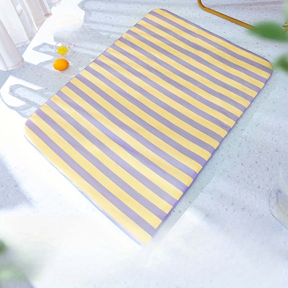 Cooling Pads for Dogs, No Freeze Instant Self Cooling Waterproof Sturdy Sleeping Pad, Effortless Clean Portable Cool Mat for Dogs Resting in Kennel, Car & House Purple,31.5"x23.62"