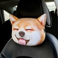 thumbnail image 1 of Cartoons Car Headrest Car Neck Pillow Plushed Cute Car Seat Interiors, 1 of 6