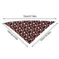 thumbnail image 3 of Halloween Dog Bandanas - Funny Holiday Dog Bandanas Costume Boy and Girl, Soft Triangle Scarfs Bibs, Festival Pet Bandanas Outfit Gift for Small Medium Large Puppy, 3 of 6