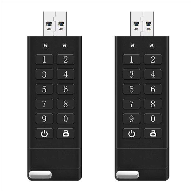 2X la Unidad Flash USB 3.0 Cifrada y Segura Enfatiza la Privacidad y la Seguridad, con Tranquilidad, 32 G