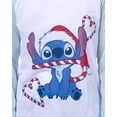 thumbnail image 2 of Disney Stitch Christmas Pajamas Women's Candy Cane 2 Piece PJ Lounge Set, 2 of 5