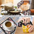 thumbnail image 5 of Pioneer Flower Floral Print Pattern 1-Pack Oven Mitts Set, Heat Resistant Kitchen Gloves, 7.7" X 12", 5 of 6
