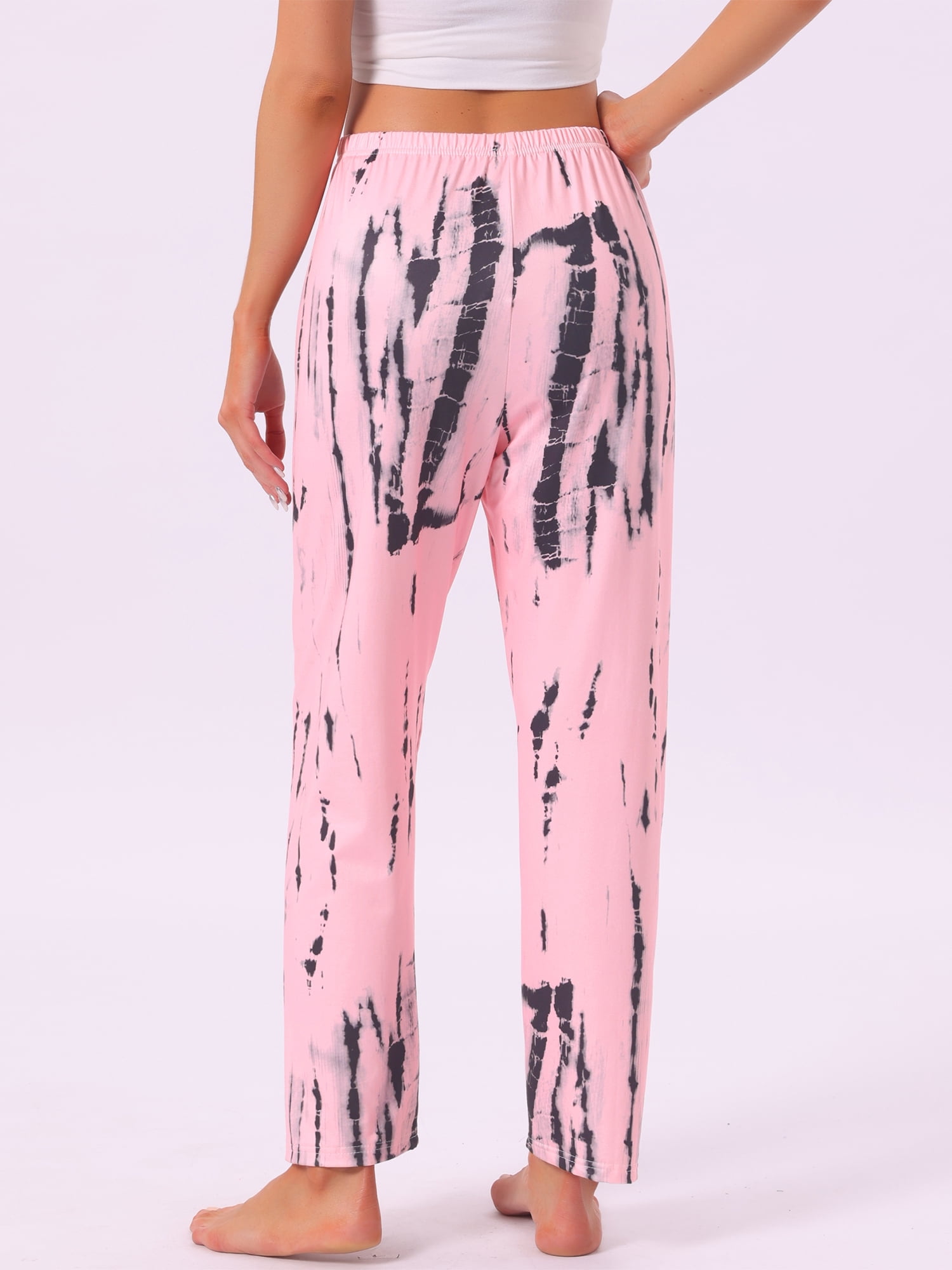 DARING DIVA Women's 2pcs High Waisted Comfy Soft Printed Lounge Set XL Stripe