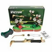 Victor 341-0384-2691 Heavy & Medium Duty Outfit, White 370Fc-V Torch Handle, Ca 370-V Cutting Attachment