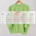 thumbnail image 3 of DeeHomeMo Pumpkin Harvest Cart Print Women Pullover Sweatshirt Wide Round Neck Long Sleeve Regular Fit Bow Applique On Sleeves For Fall Daily Casual Outing Green,XXL, 3 of 5