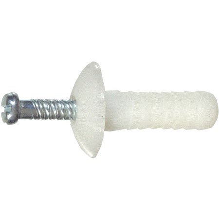 

6 Pk Hillman 1/4 X 1-1/2 Nylon Truss Hammer Concrete Anchor @ 100/Pk 370558