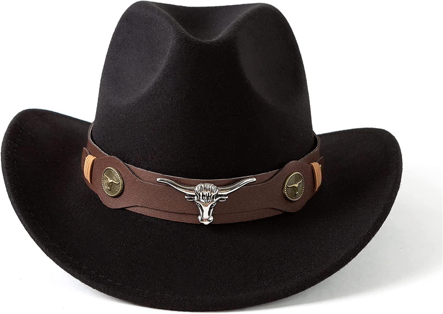 Classic Womens Western Cowboy Cowgirl Hats with Wide Belt  display picture 2