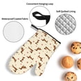 thumbnail image 3 of Fotbe Heart Dachshund for 4Pcs Oven Mitts and Pot Holders, 500℉ Heat Resistant Oven Mitts , Non-Slip Silicone Surface Safe for Baking, Cooking, BBQ, 3 of 6