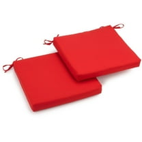 20-inch by 19-inch Twill Chair Cushion (Set of Two)