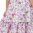 thumbnail image 5 of TAIAOJING Girls Sleeveless Dress Toddler Dress Summer Floral Prints Princess Dress Chiffon Bohemian Dress Fashion Cute Sundress 8-9 Years, 5 of 5