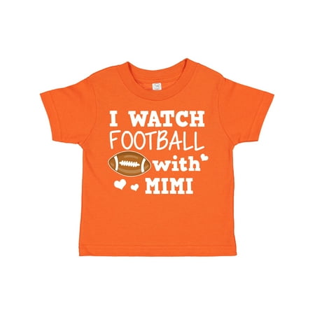 

Inktastic I Watch Football with My Mimi Gift Toddler Boy Girl T-Shirt