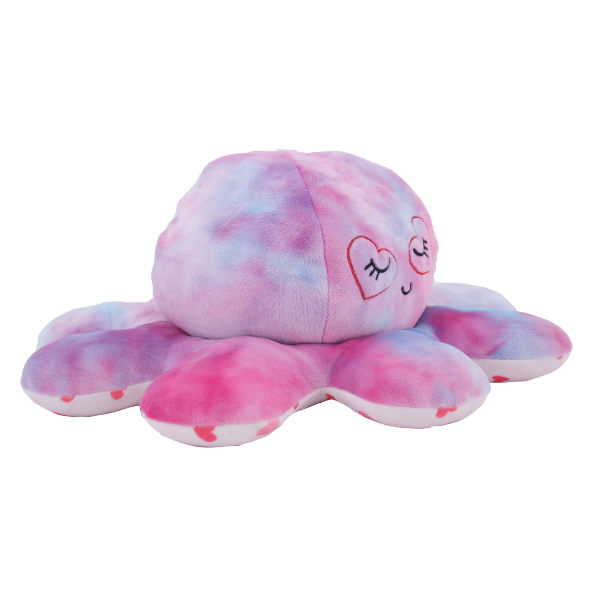 Comment célébrer la Saint-Valentin en polyester 13,5 pouces, Octipus jouets en peluche -- Multicolor
