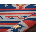 thumbnail image 5 of Nourison Baja Tribal Blue/Red 2'3" x 7'6" Area Rug, (2x8), 5 of 5