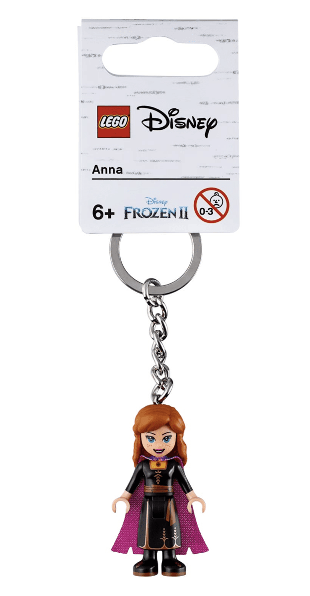 Lego Disney Frozen 2 Anna Key Chain 853969 with Tag - Walmart.com