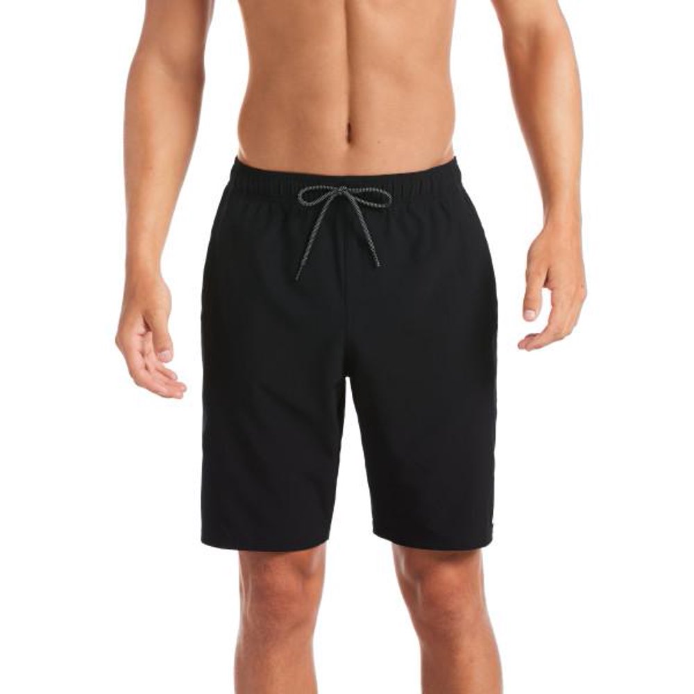 Nike - Nike Swim Men's Contend 9-inch Volley Board Shorts Black XLarge