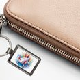 thumbnail image 5 of Axolotl Watercolor Metal Rectangle Keychain, 5 of 7