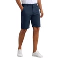 thumbnail image 4 of INSPIRAR CHIC Pantalones Cortos Formales de Botón Clásico para Hombre de Color Sólido con Cremallera 38 Azul Oscuro, 4 of 6