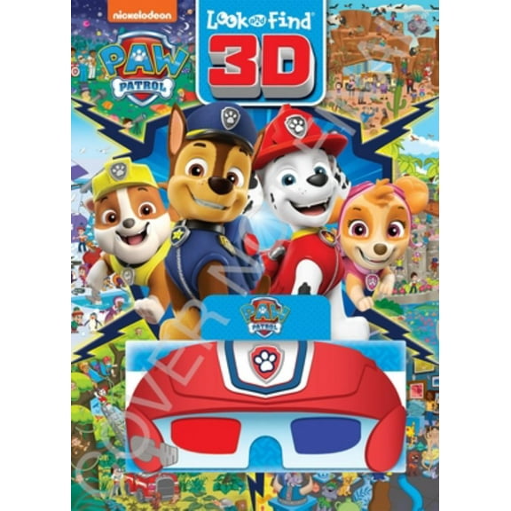 PHOENIX INTL: Nickelodeon PAW Patrol: Look and Find 3D (Hardcover)