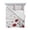 White, variant on Quilts Twin Size Bedding Set, Red Poppy Flowers Lightweight Quilted Comforter, Spring Modern Abstract Floral Rustic Soft Reversible Bedspread Coverlet with Pillow Covers for All Season, 68" x 86"
