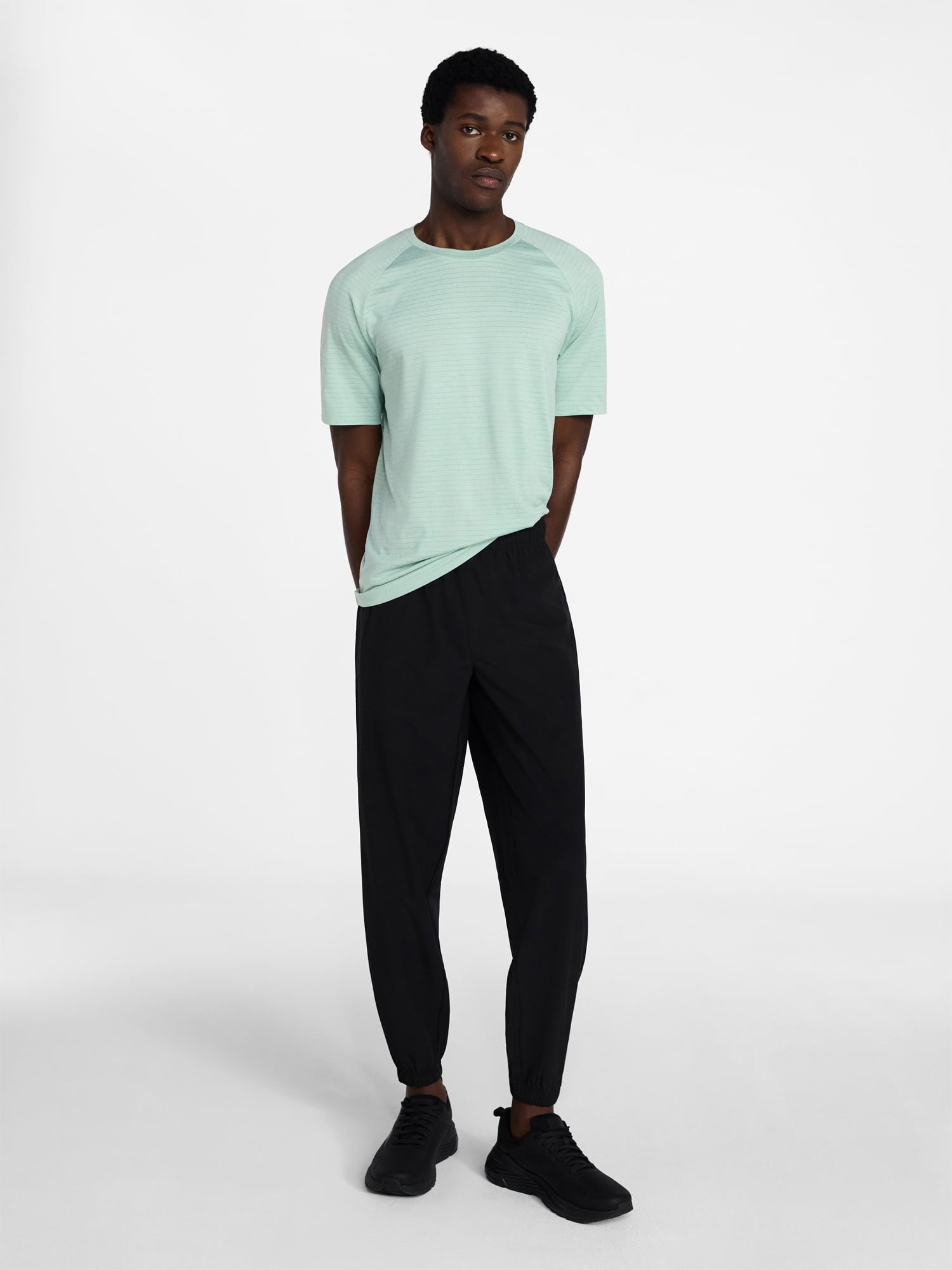 Athletic Works Men's and Big Men's Woven Jogger Pants, Sizes S-3XL