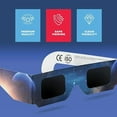 thumbnail image 4 of Solar Eclipse Glasses - Solar Filters Glasses with Solar Safe Filter Technology - CE and ISO Certified 2024 20-Pack MedicalKingUsa, 4 of 6