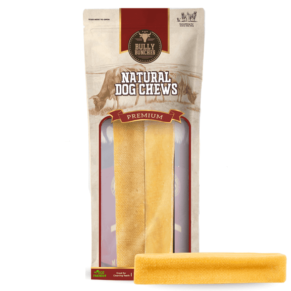 Bully Bunches Medium Authentic Himalayan Yak Chew (MEDIUM) - 2 Pack