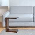 thumbnail image 3 of Jofran Nobu Modern Beveled Angle Wood Accent End C-Table, 3 of 8