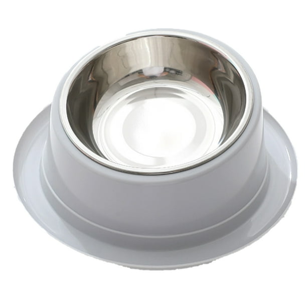 Tilt anti ant hat bowl two in one single bowl stainless steel non slip neck cat food bowl cat bowl Walmart