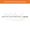 thumbnail image 2 of MAX Advanced Brakes - Front Brake Kit For 2007 GMC Sierra 1500 Classic| Carbon Ceramic Brake Pad and Rotor Kit| Daily Driving Geomet Coated Brake Rotors, 2 of 9