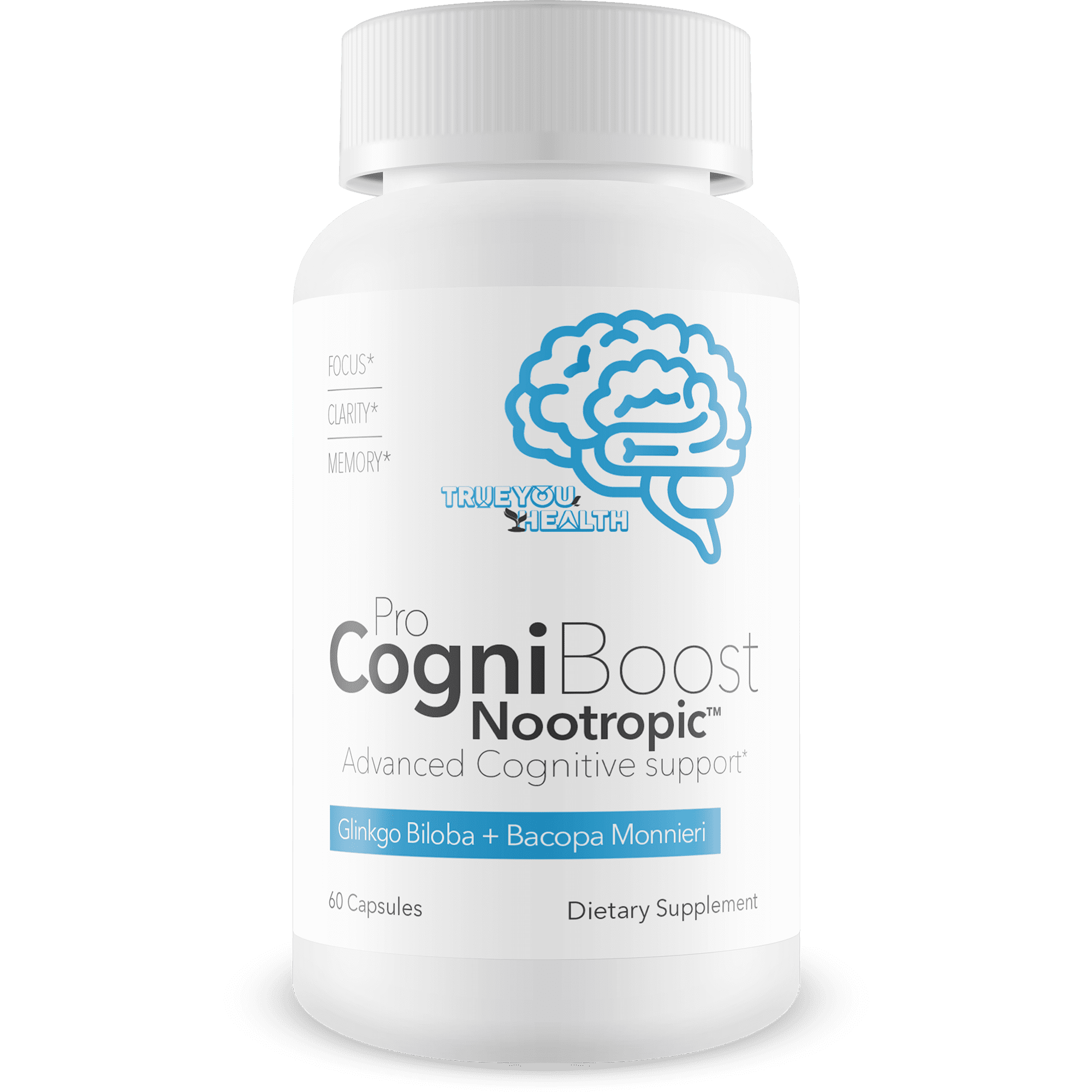 Pro Cogni Boost Brain Supplement - Memory & Clarity Blend - Pro Cogni boost Nootropic Formulated For Overall Brain Health & Function - Think Clearly with Pro Cogniboost Brain Supplement - 30 Servings