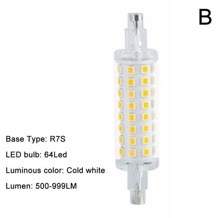 

R7s LED Replaces Bulb 78MM & 118MM Security Flood Halogen Light BulbA7 L6H8