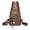 Coffee, variant on Small Sling Backpack for Women Chest Bags with Convertible Shoulder Strap Hiking Traveling Outdoors Crossbody Bag