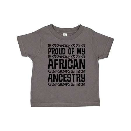 

Inktastic Black History Proud African Ancestry Gift Toddler Boy or Toddler Girl T-Shirt