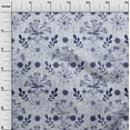 thumbnail image 3 of oneOone Cotton Cambric Medium Blue Fabric Floral Diy Clothing Quilting Fabric Print Fabric By Yard 42 Inch Wide, 3 of 4