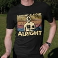 thumbnail image 2 of Alright Alright Alright Shirt Vintage Retro Unisex T-Shirt, Gift for Men and Women, 2 of 3